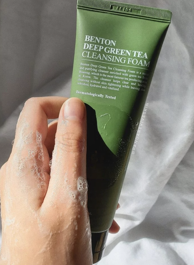 Deep Green Tea Cleansing Foam